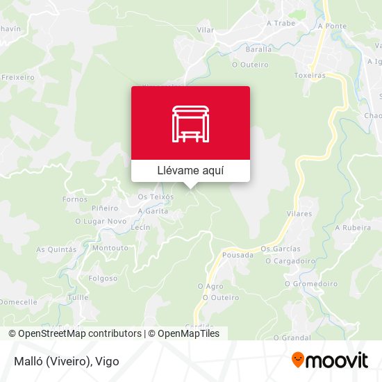 Mapa Malló (Viveiro)