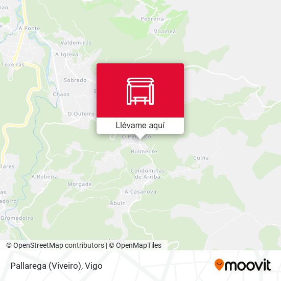 Mapa Pallarega (Viveiro)