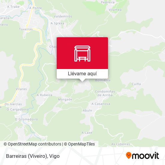 Mapa Barreiras (Viveiro)