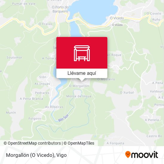Mapa Morgallón (O Vicedo)