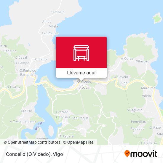 Mapa Concello (O Vicedo)