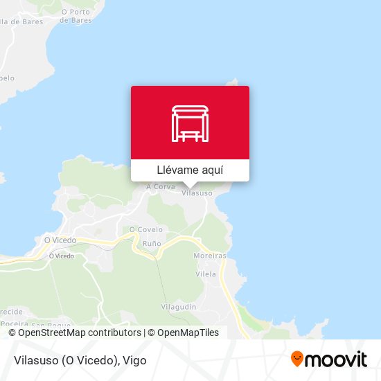 Mapa Vilasuso (O Vicedo)