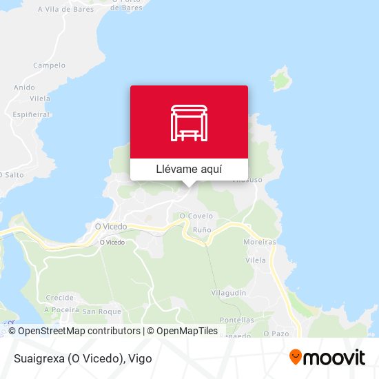 Mapa Suaigrexa (O Vicedo)