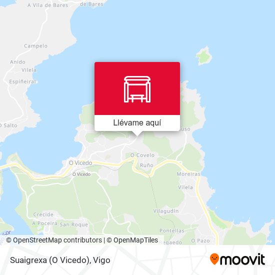 Mapa Suaigrexa (O Vicedo)