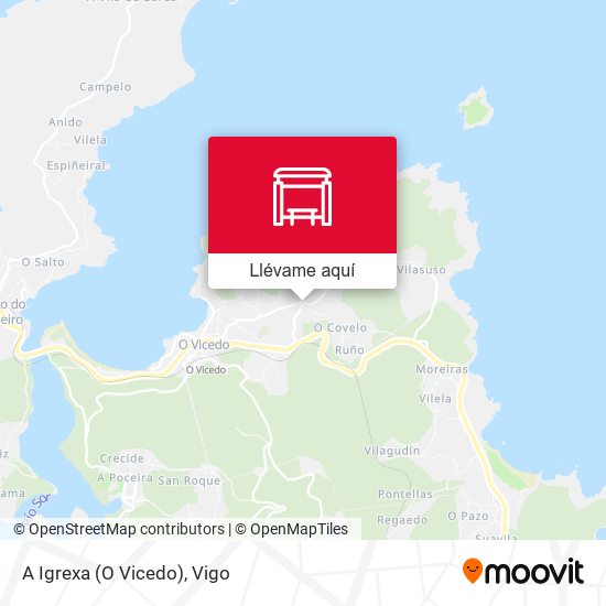 Mapa A Igrexa (O Vicedo)