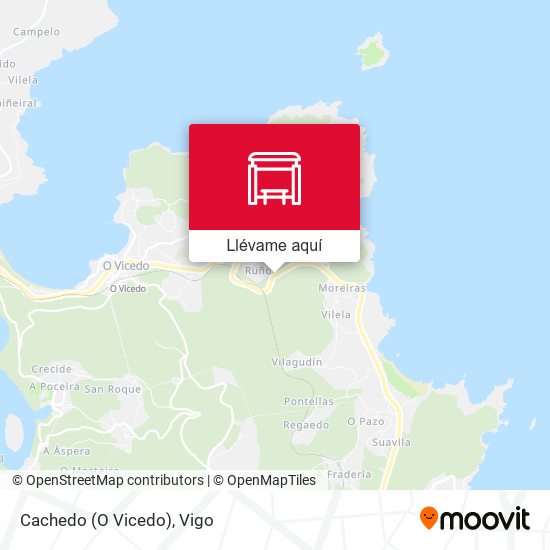 Mapa Cachedo (O Vicedo)