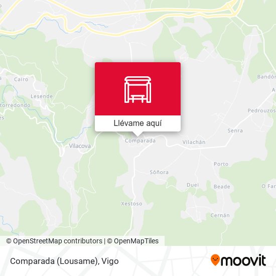 Mapa Comparada (Lousame)