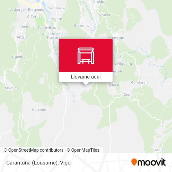 Mapa Carantoña (Lousame)