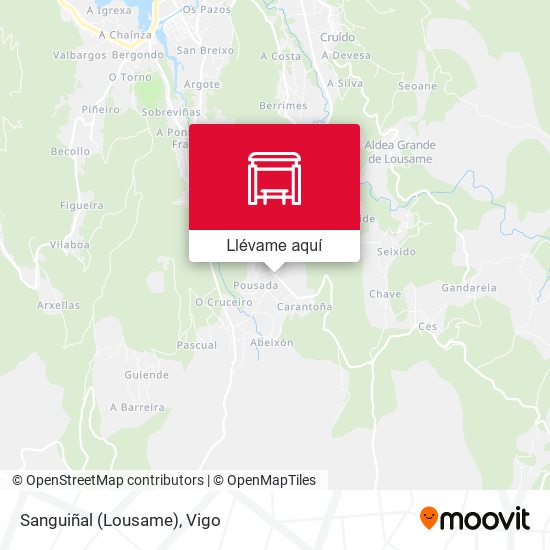 Mapa Sanguiñal (Lousame)