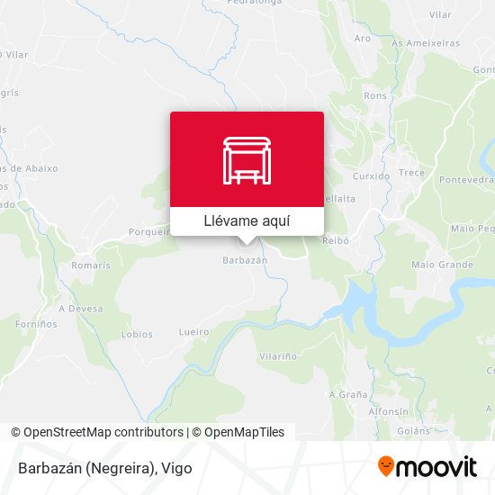 Mapa Barbazán (Negreira)