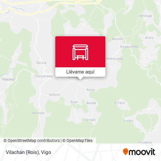 Mapa Vilachán (Rois)