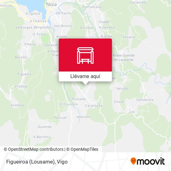 Mapa Figueiroa (Lousame)