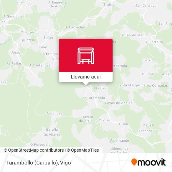 Mapa Tarambollo (Carballo)