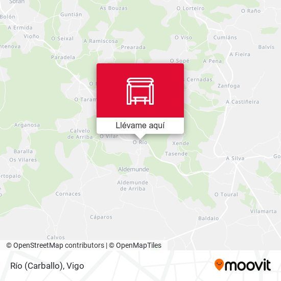 Mapa Río (Carballo)