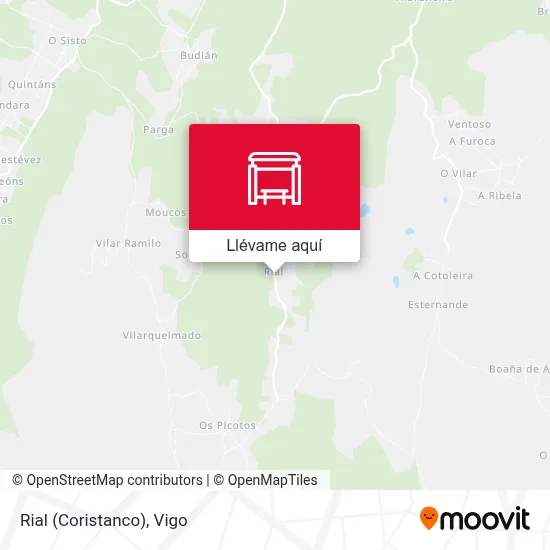 Mapa Rial (Coristanco)