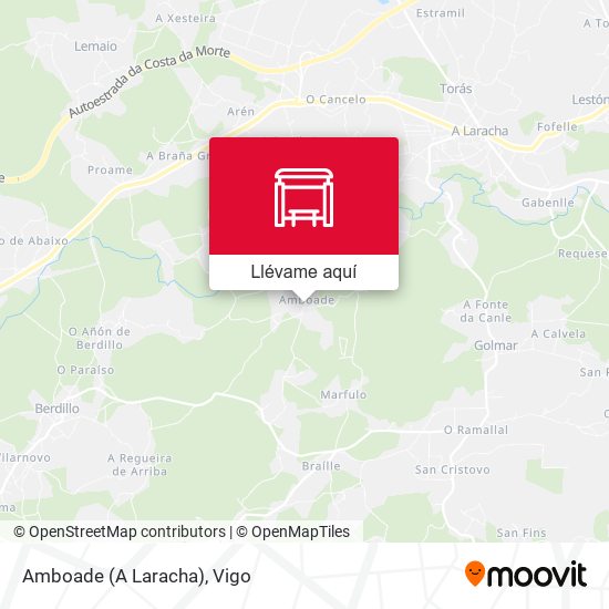 Mapa Amboade (A Laracha)