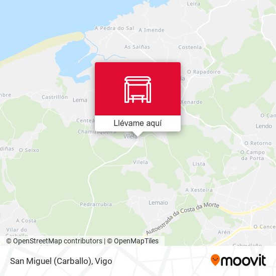 Mapa San Miguel (Carballo)