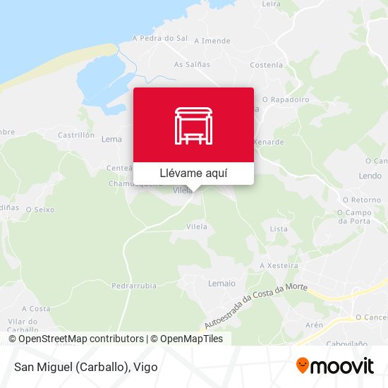 Mapa San Miguel (Carballo)