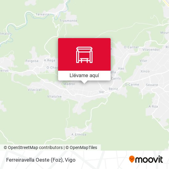 Mapa Ferreiravella Oeste (Foz)