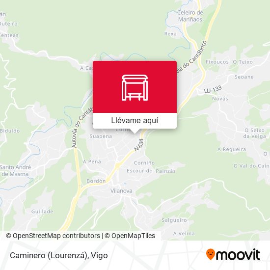 Mapa Caminero (Lourenzá)
