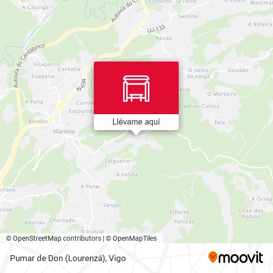 Mapa Pumar de Don (Lourenzá)