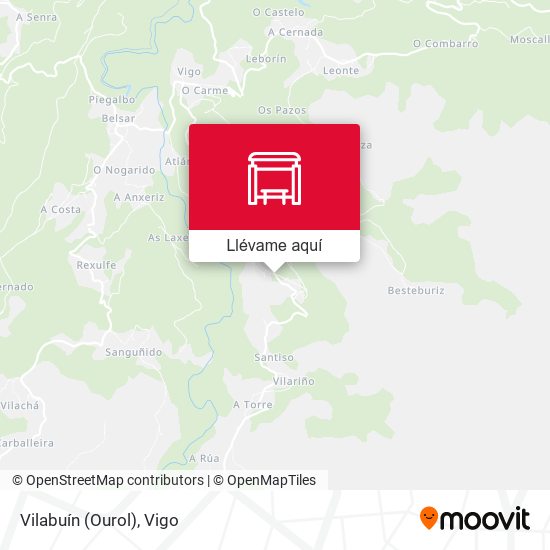 Mapa Vilabuín (Ourol)