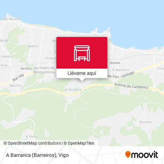 Mapa A Barranca (Barreiros)