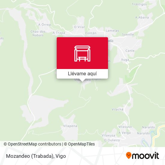 Mapa Mozandeo (Trabada)