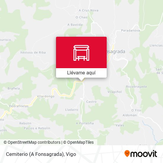 Mapa Cemiterio (A Fonsagrada)