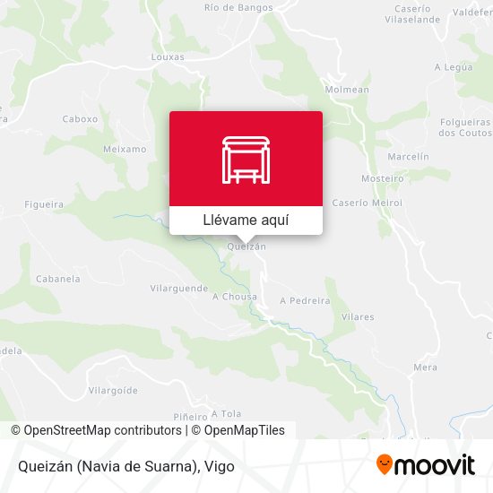 Mapa Queizán (Navia de Suarna)