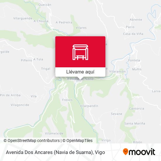 Mapa Avenida Dos Ancares (Navia de Suarna)
