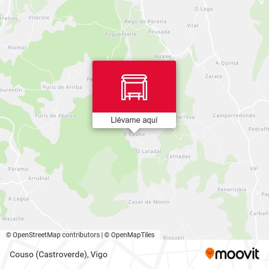 Mapa Couso (Castroverde)