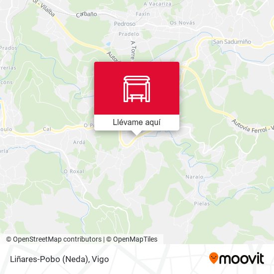 Mapa Liñares-Pobo (Neda)