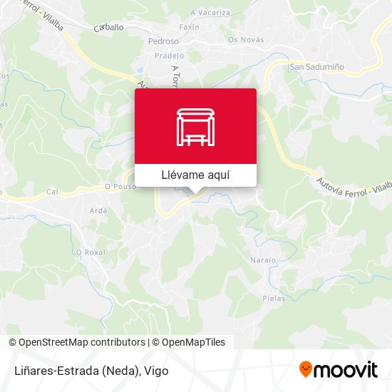 Mapa Liñares-Estrada (Neda)
