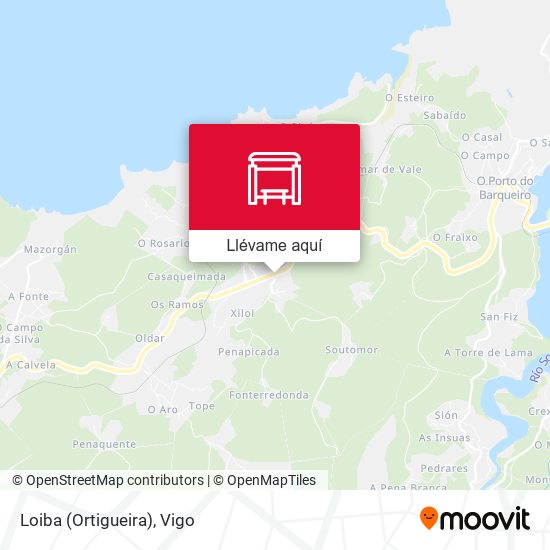 Mapa Loiba (Ortigueira)