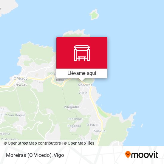 Mapa Moreiras (O Vicedo)