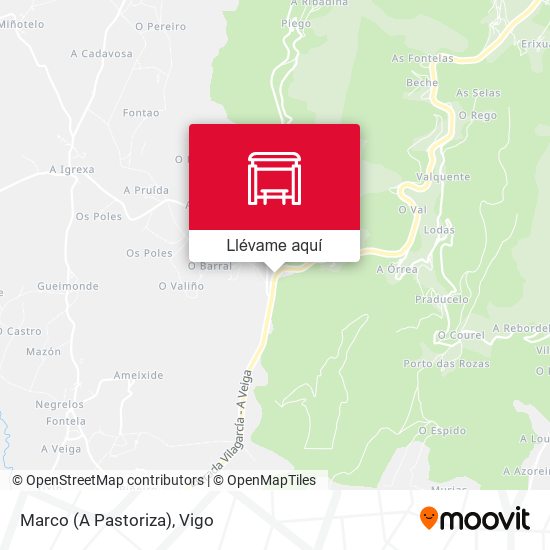 Mapa Marco (A Pastoriza)