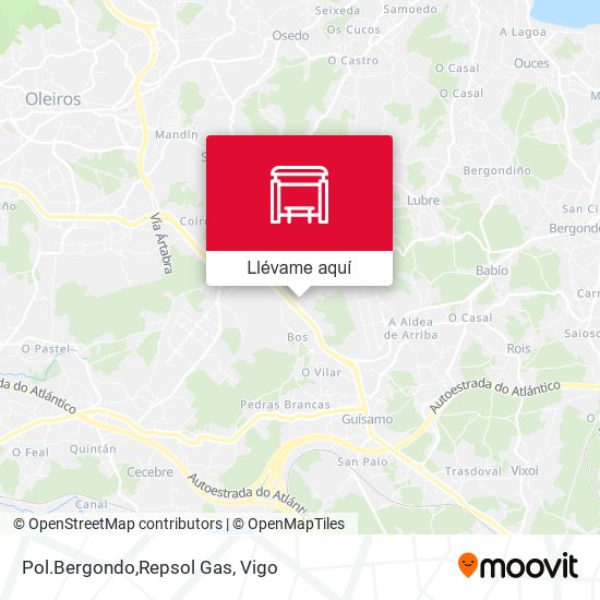 Mapa Pol.Bergondo,Repsol Gas