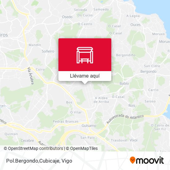 Mapa Pol.Bergondo,Cubicaje