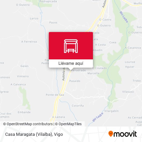 Mapa Casa Maragata (Vilalba)