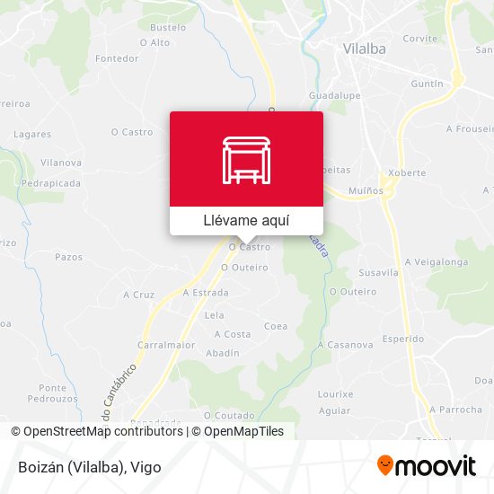 Mapa Boizán (Vilalba)