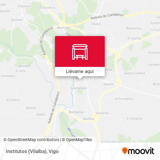 Mapa Institutos (Vilalba)
