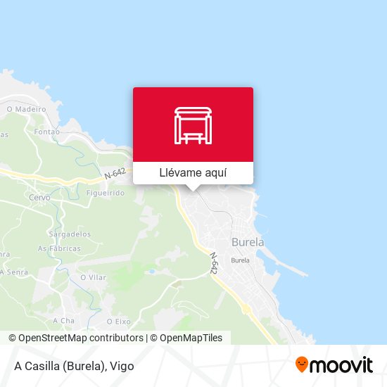 Mapa A Casilla (Burela)