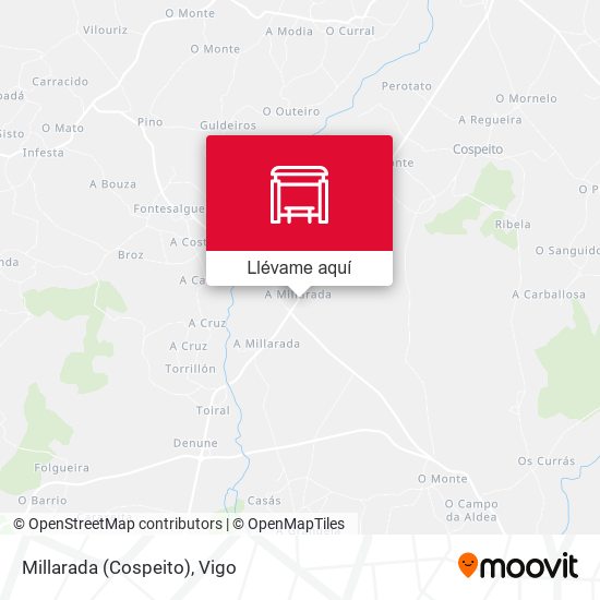 Mapa Millarada (Cospeito)