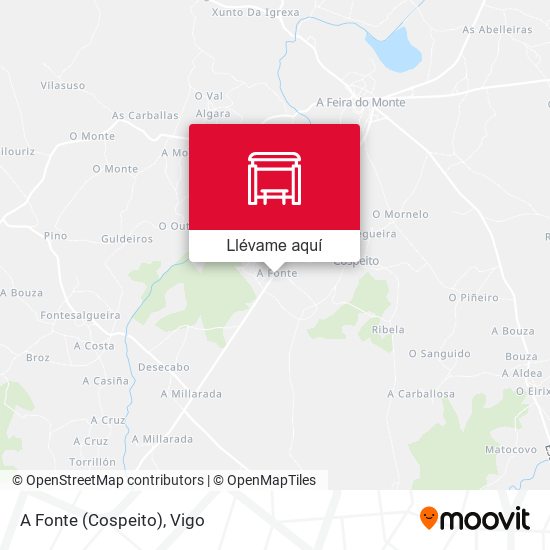 Mapa A Fonte (Cospeito)