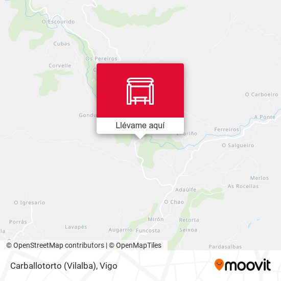 Mapa Carballotorto (Vilalba)