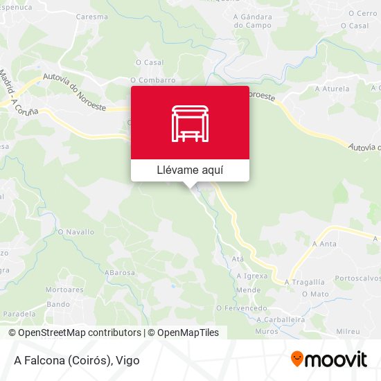 Mapa A Falcona (Coirós)