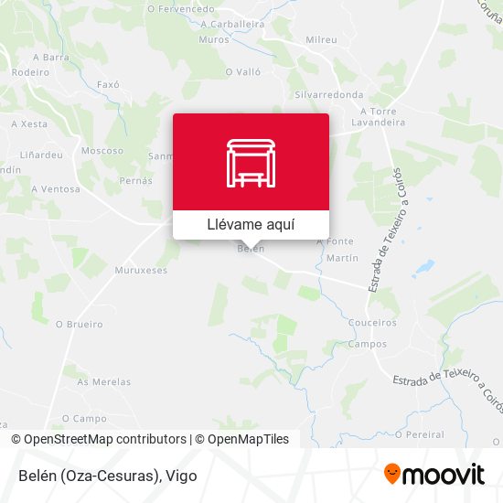 Mapa Belén (Oza-Cesuras)