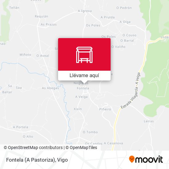 Mapa Fontela (A Pastoriza)