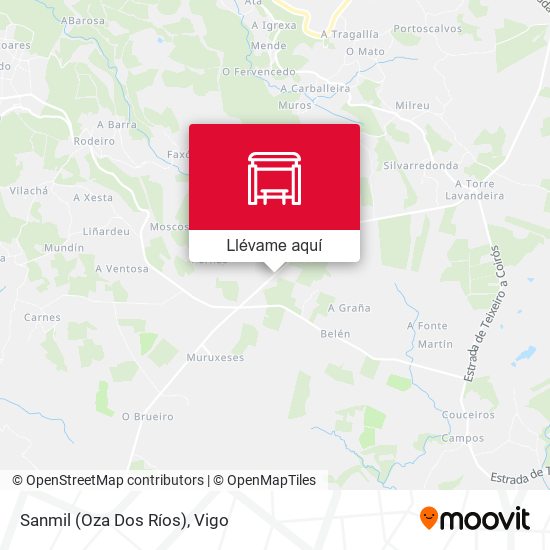 Mapa Sanmil (Oza Dos Ríos)